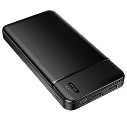 10000mAh Power bank, up to 22.5W, QuickCharge, wireless QI charger up to 15W, Magsafe hoidik: Hoco J76 - Black