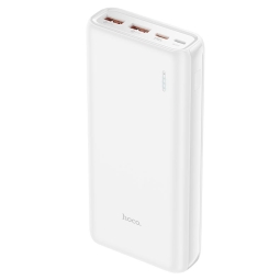 20000mAh Power bank, up to 20W, QuickCharge up to 12V-1.5A 9V-2.22A, SuperCharge up to 22.5W: Hoco J80A Power Bank - White
