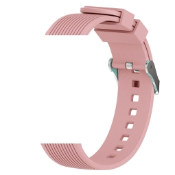 Ремешок для часов 22mm Силиконовый - Samsung Watch 44-46mm, Huawei Watch 46mm: Deчерез Deluxe Sport - Светло-розовый