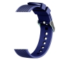 Ремешок для часов 22mm Силиконовый - Samsung Watch 44-46mm, Huawei Watch 46mm: Deчерез Deluxe Sport - Тёмно-синий