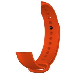 Ремешок для часов Xiaomi Mi Band 5 / 6 / 7 - Оранжевый