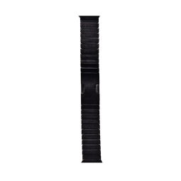 Strap for watch Apple Watch 42-49mm - Stainless steel: Devia Elegant - Black