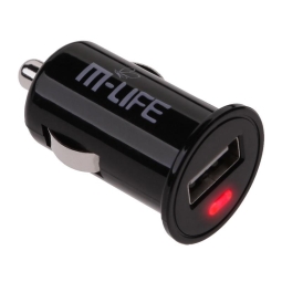 M-Life Telefoni Car charger: 1xUSB up to 1A