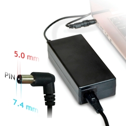 Laptop, notebook charger 19.5V - 10.8A - 7.4x5.0mm - up to 210W - Dell, HP, Compaq