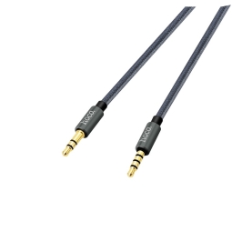Cable Hoco UPA04: 1m, Audio-jack, AUX, 3.5mm, 4pin