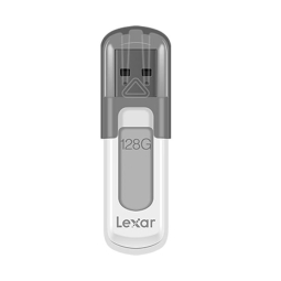 128GB USB флешка Lexar V100 - Белый