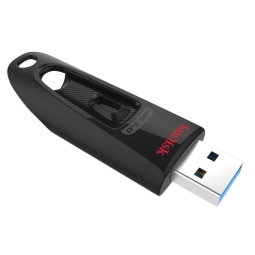256GB USB mälupulk Sandisk Ultra - Must