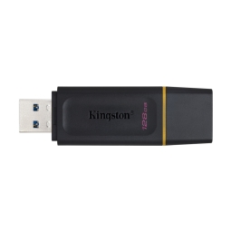 128GB mälupulk Kingston Exodia, USB 3.2 - Must