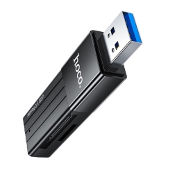 Kaardilugeja Hoco HB20 USB 3.0 card reader: SD, micro SD