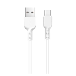2m, USB-C - USB кабель: Hoco X20 - Белый