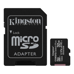 32GB microSDHC карта памяти Kingston Canvas Select Plus, до R100 MB/s
