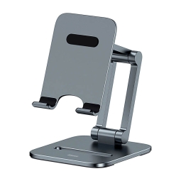 Phone or Tablet desktop stand, Baseus Biaxial Metal - Aluminum