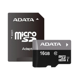 16GB microSDHC memory card Adata, class10 - UUS, Pakendita