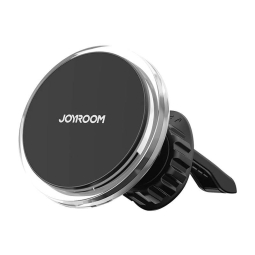 Беспроводная зарядка QI 15W, Magsafe магнитный держатель на вентиляцию: Joyroom ZS291 - Чёрный