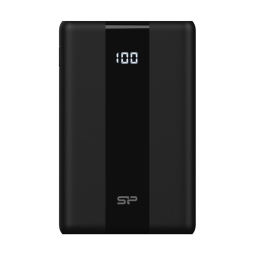 10000mAh Внешний аккумулятор, до 22.5W, QuickCharge: Silicon Power QP55 - Чёрный