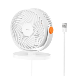 Вентилятор Baseus Serenity Desktop Fan, USB - Белый