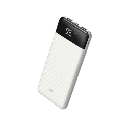 10000mAh Power bank, up to 10W: Silicon Power GP28 - White