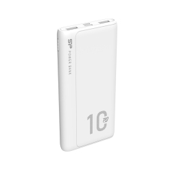 10000mAh Power bank, up to 18W, QuickCharge: Silicon Power QP15 - White