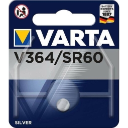 SR621 kellapatarei, 1x - Varta - SR621, SR60, 364 - SG1, LR621, AG1, LR60, 164
