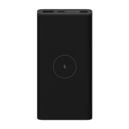 10000mAh Power bank, up to 22.5W, QuickCharge, wireless QI charger up to 10W: Xiaomi - Black