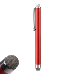 Stylus FIBER TOUCH, length 11 cm -  Red