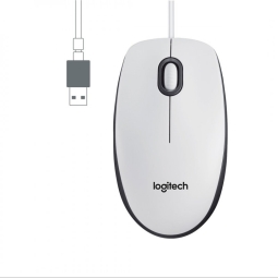 USB hiir Logitech M100 - Valge