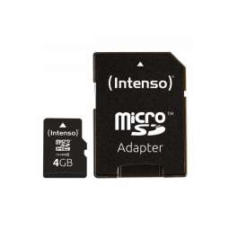 4GB microSDHC mälukaart Intenso, class 10