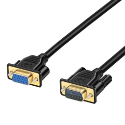 Cable: 10m, VGA, D-Sub: female - male