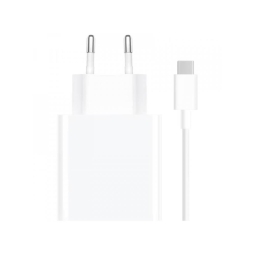 Charger USB-C: Cable 1m + Adapter 1xUSB, up to 67W, TurboCharge up to 20V 3.25A: Xiaomi 67W - White