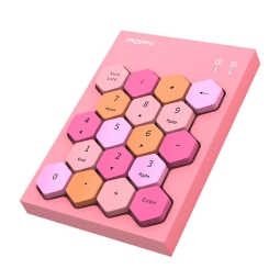Juhtmevaba klaviatuur, numpad Mofii 888 - Светло-розовый