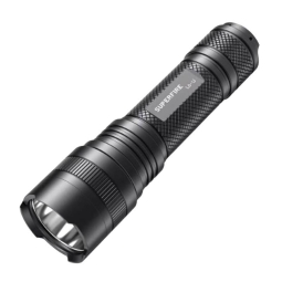 Flashlight SuperFire L6U, 1480lm, 3700mAh 26650 + adapter 18650 - Black