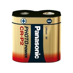CR-P2 lithium battery, 1x - Panasonic - CR-P2 6V