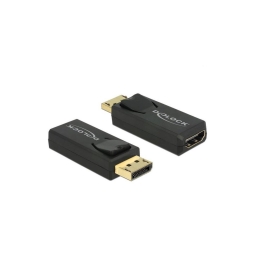 Adapter, üleminek: DisplayPort, pistik - HDMI, pesa, 4K, 3840x2160, Aktiivne