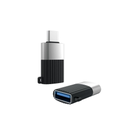 USB, female - USB-C, male, OTG adapter: XO NB149F