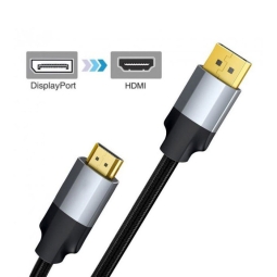 Cable: 1m, DisplayPort - HDMI, 4K 60Hz - PREMIUM