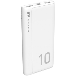 10000mAh Power bank, up to 10W: Silicon Power GP15 - White