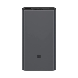 10000mAh Внешний аккумулятор, до 18W, QuickCharge: Xiaomi Mi 3 - Чёрный