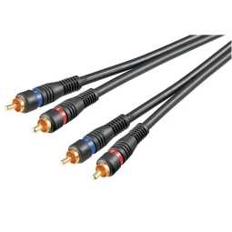 Cable: 1.5m, 2x RCA audio, PREMIUM