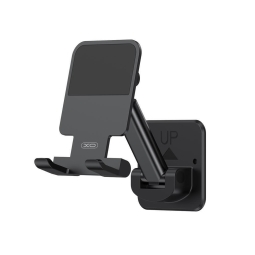 Phone desktop stand or wall holder, Xo C99 - Black
