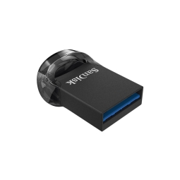 256GB USB mälupulk Sandisk Ultra Fit - Must