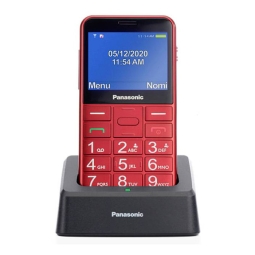 Кнопочный телефон Panasonic TU155 -  Красный
