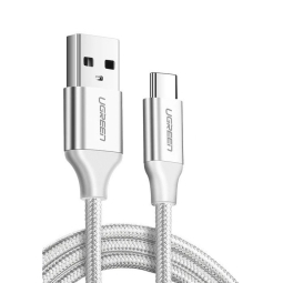0.25m, USB-C - USB cable: Ugreen US288 - White