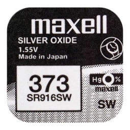 SR916 watch battery, 1x - Maxell - SR916, SR68, 373 - LR916