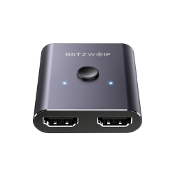 Делитель HDMI 2.0 2-порта двунаправленный BlitzWolf HDC2, до 4K30Hz