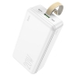 30000mAh Power bank, up to 20W, QuickCharge: Hoco J87B - White