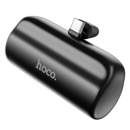 5000mAh Внешний аккумулятор, до 10W (5V 2A), USB-C: Hoco Mini J106 - Чёрный