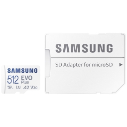 512GB microSDXC карта памяти Samsung EVO+, до R130