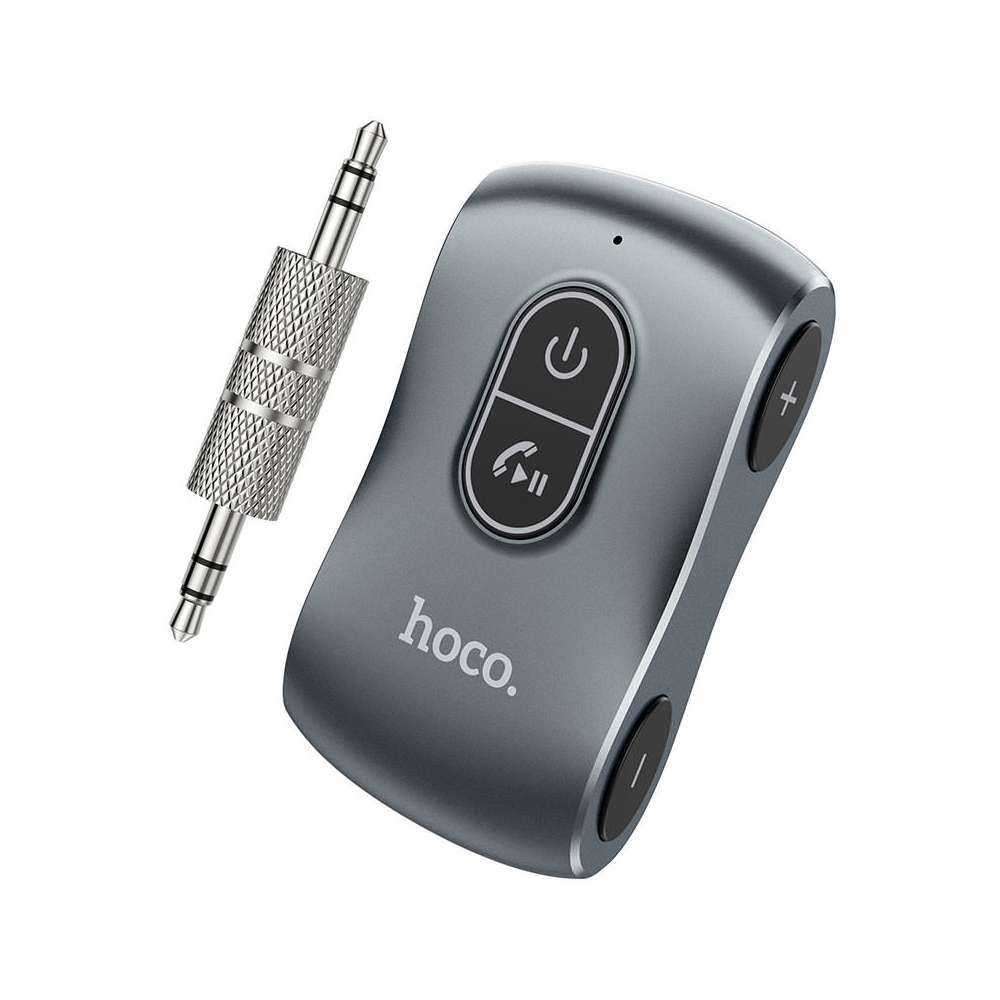 Audio receiver Bluetooth 5.0 adapter - AUX, microSD: battery up to 10  hours: Hoco E73 - Black