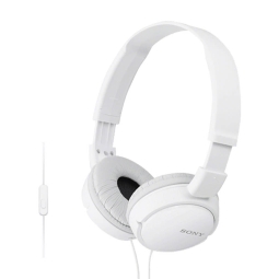 Headphones Sony ZX110AP - White