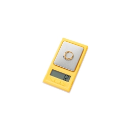 Scales Mesko 3160, up to 0.5Kg, accuracy up to 0.1g - Yellow